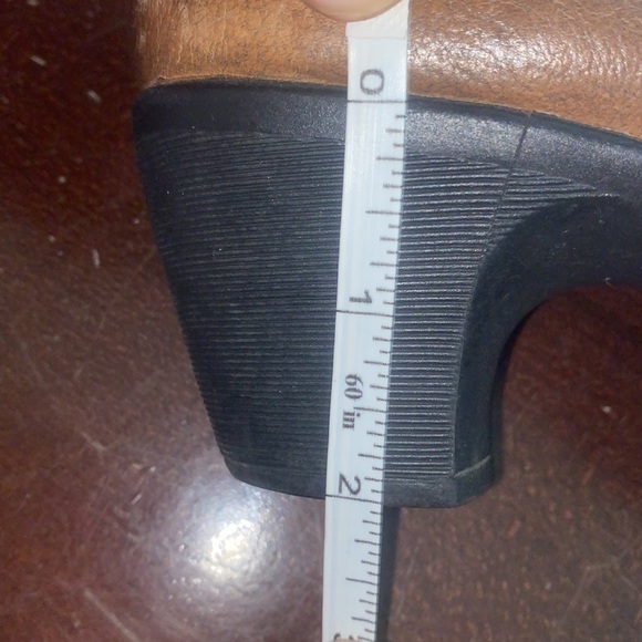 Michel M. leather shoes with buckle, size 7 1/2 - Picture 6 of 6